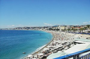  Panoramic view of Nice Coast 