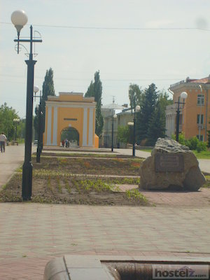  Tara Gates in the city center of Omsk 