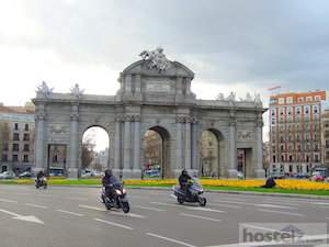  Puerta de Alcalá in Madrid 