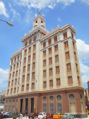  The Bacardi building, Havana. 