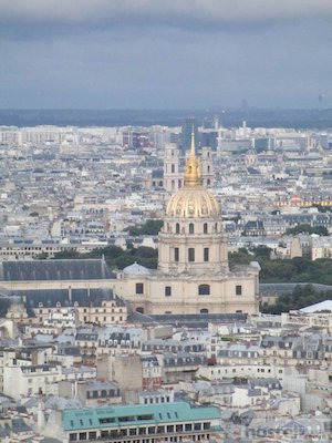  Taken from the top of the Eiffel Tower 