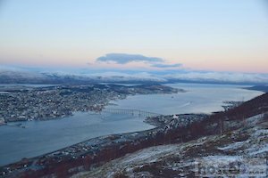  View from the Tromsø mountain 