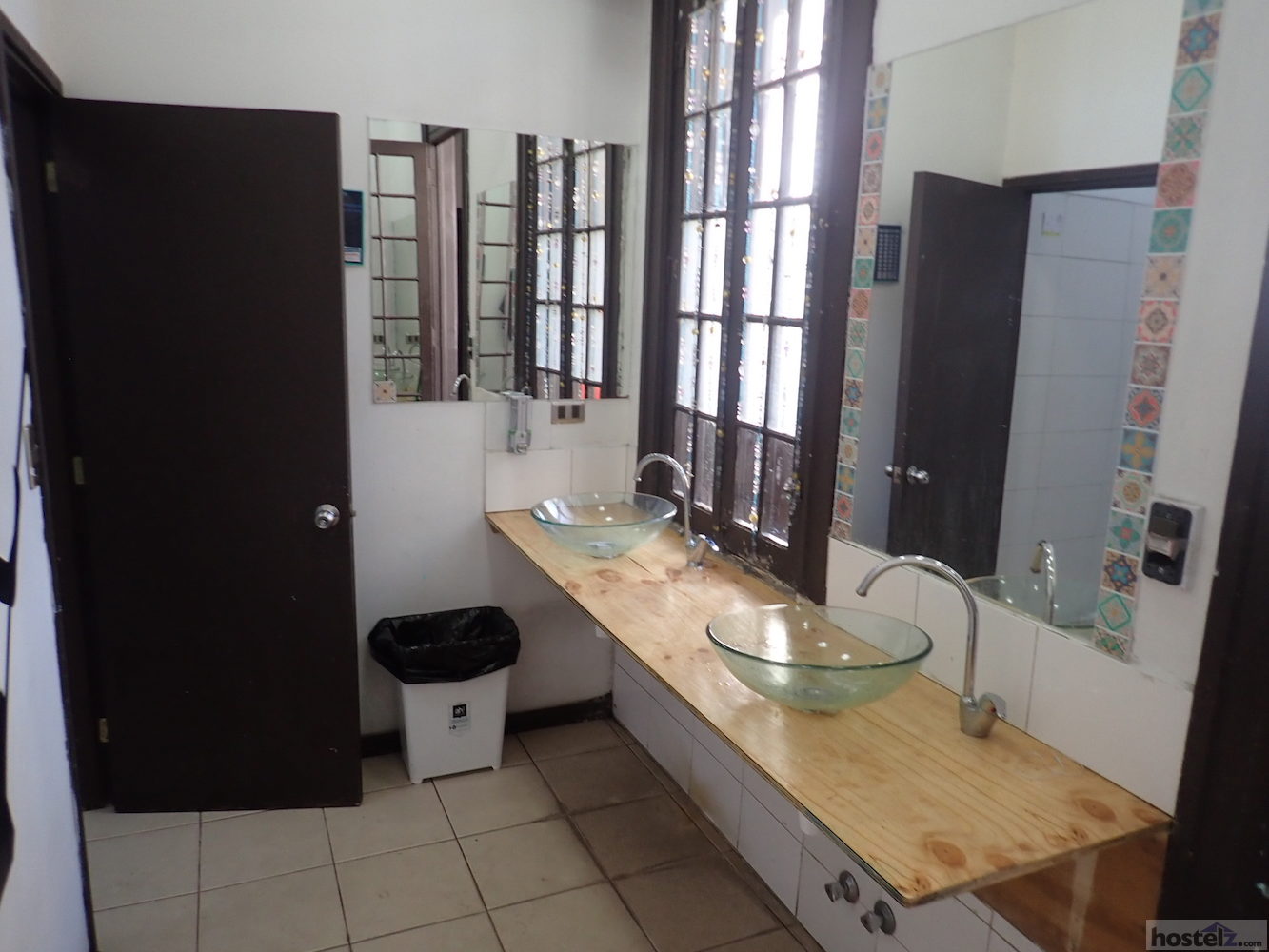 One of the communal bathrooms