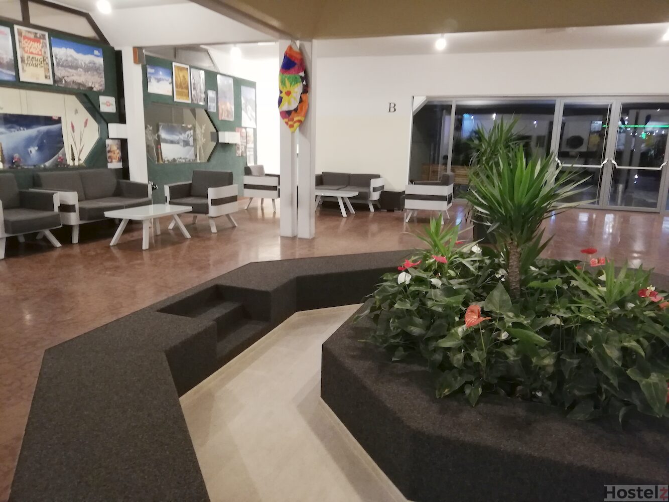Reception and lobby area