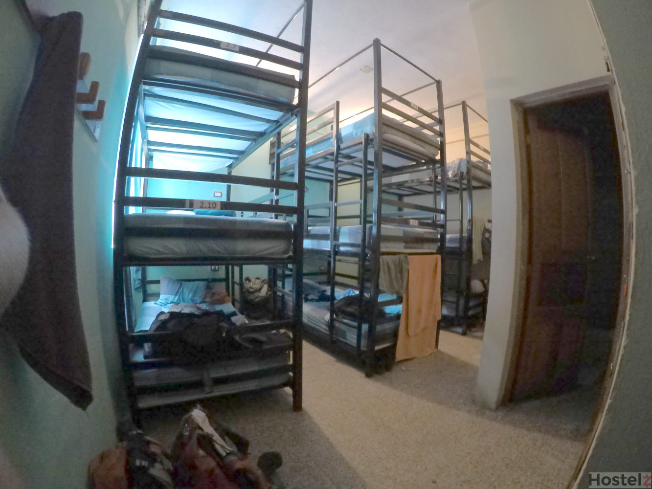 Air conditioned 9-bed dorm with en suite bathroom