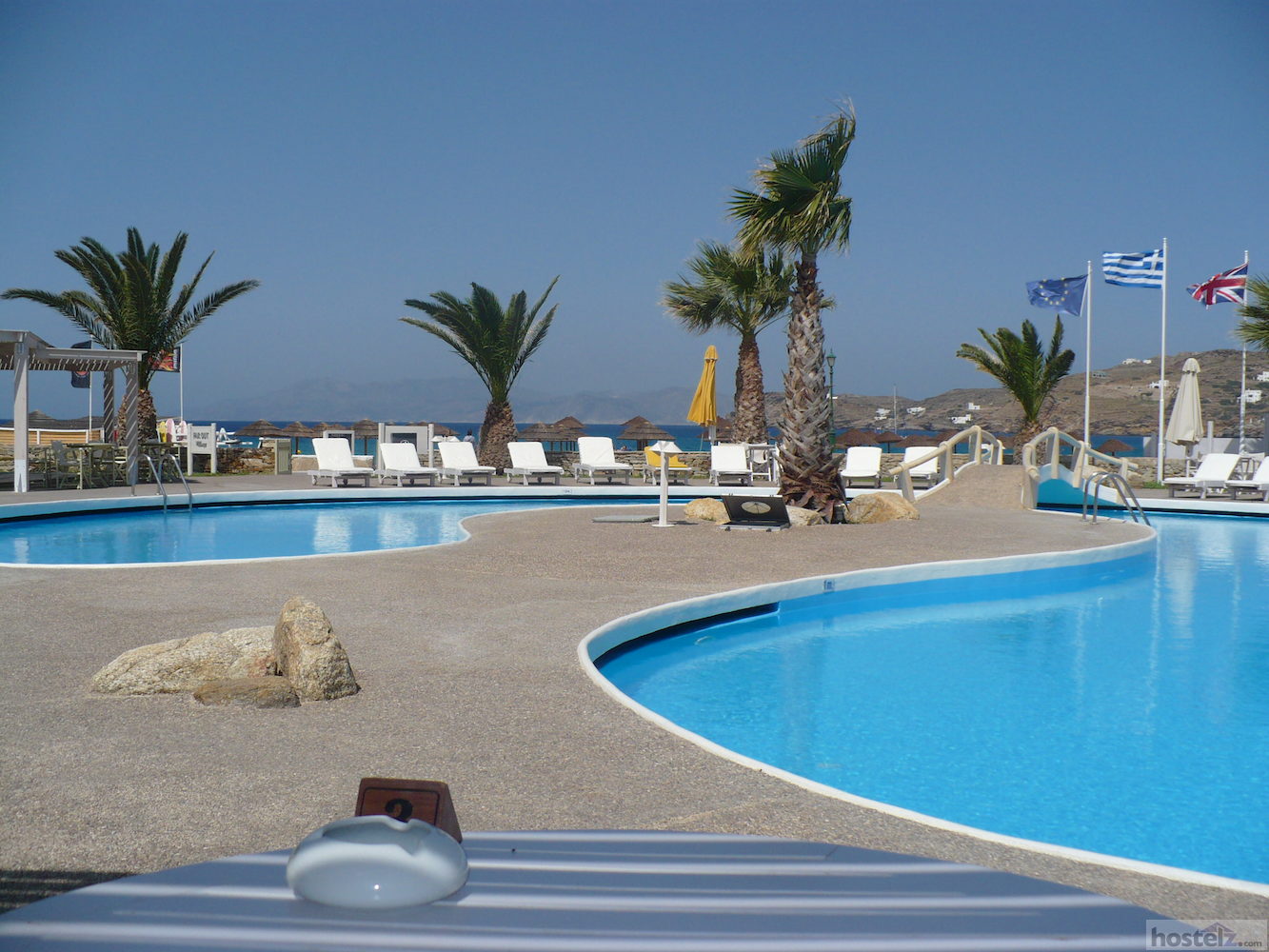 Far Out Beach Club - Ios, Greece Reviews - Hostelz.com