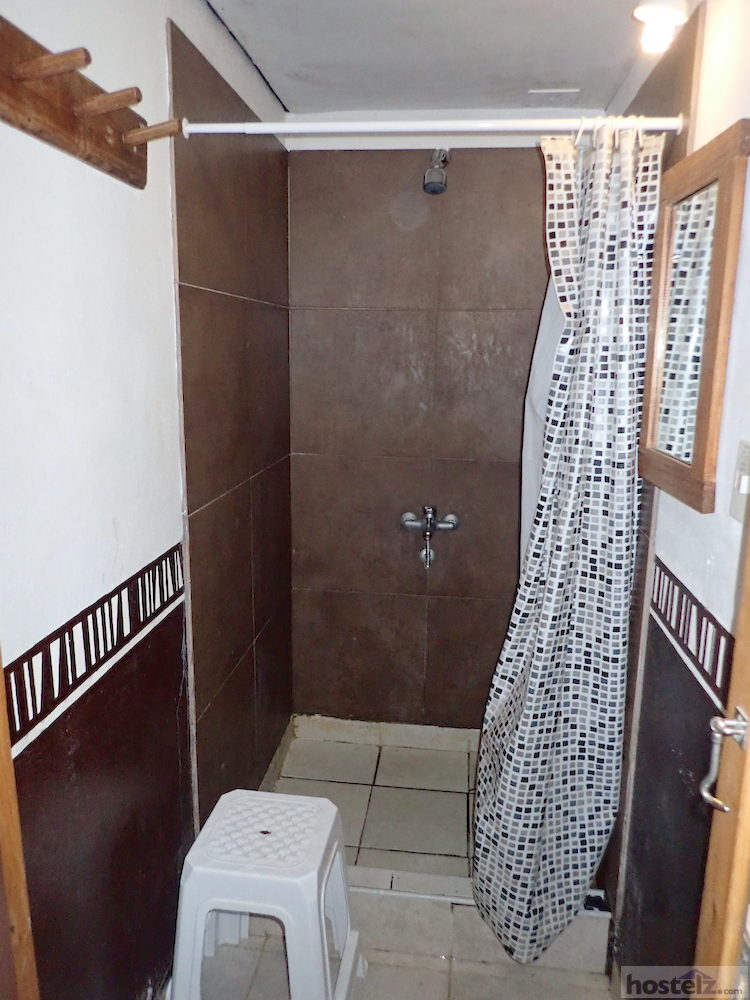 One of the downstairs shower rooms