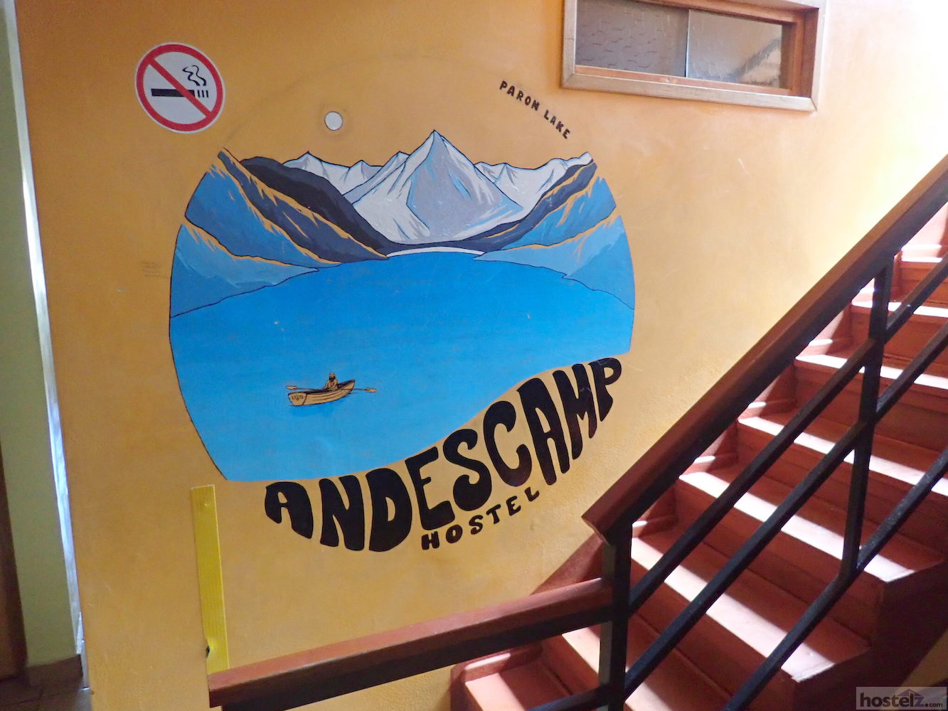 Be prepared for lots of stairs at Andescamp Lodge!