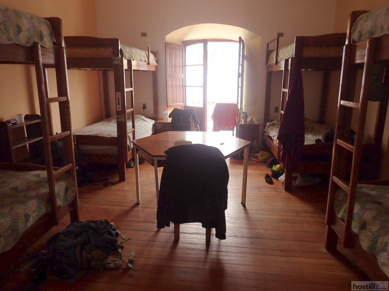 The eight-bed dorm