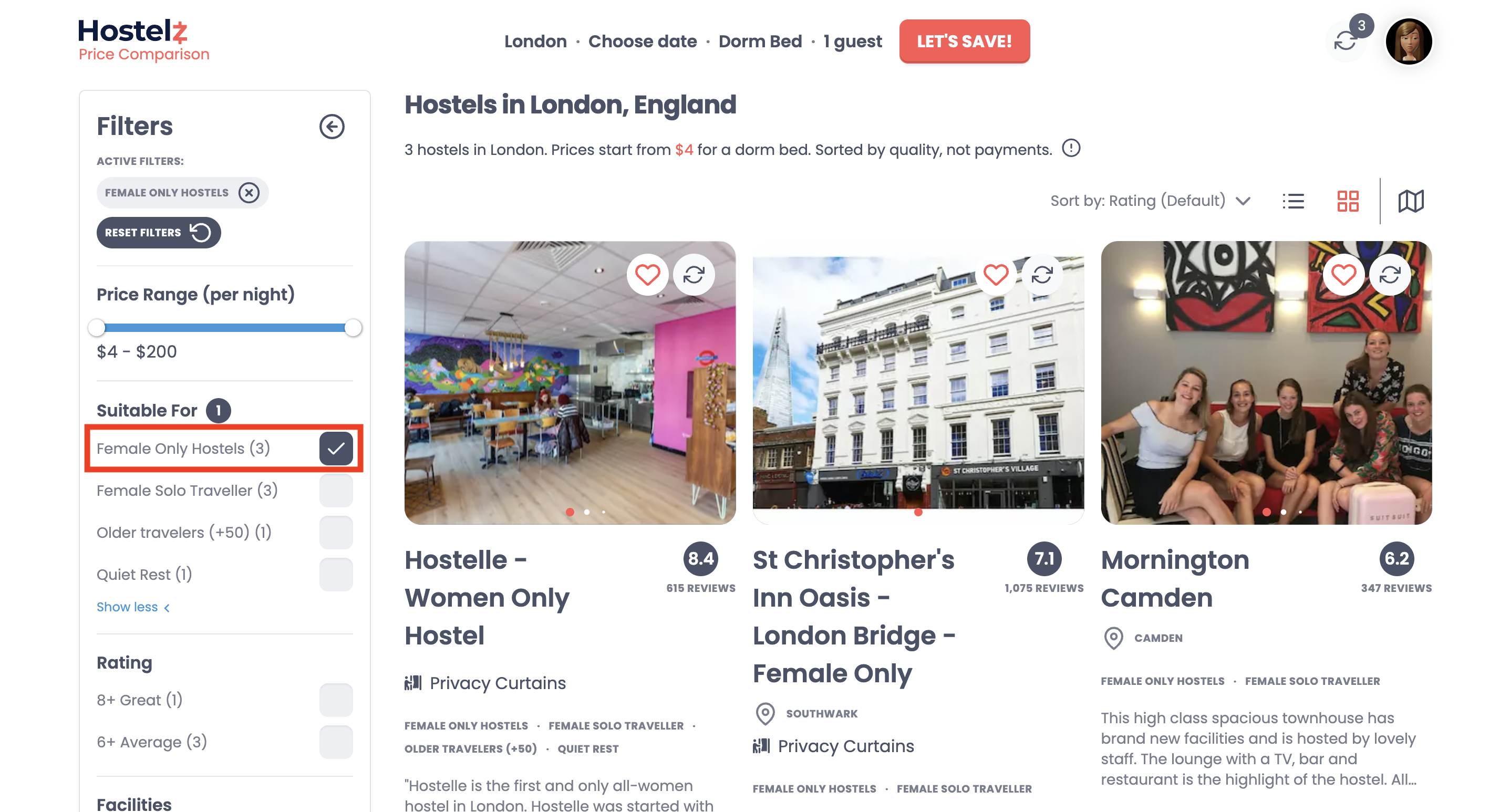 How to Find Female-only Hostels?