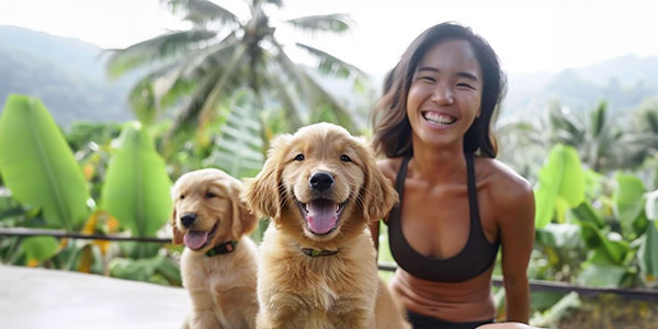 Join the Puppy Yoga Class in Canggu