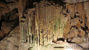  Stalactite formation at Cango Caves 