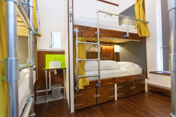 Dorm Room with Pod Beds