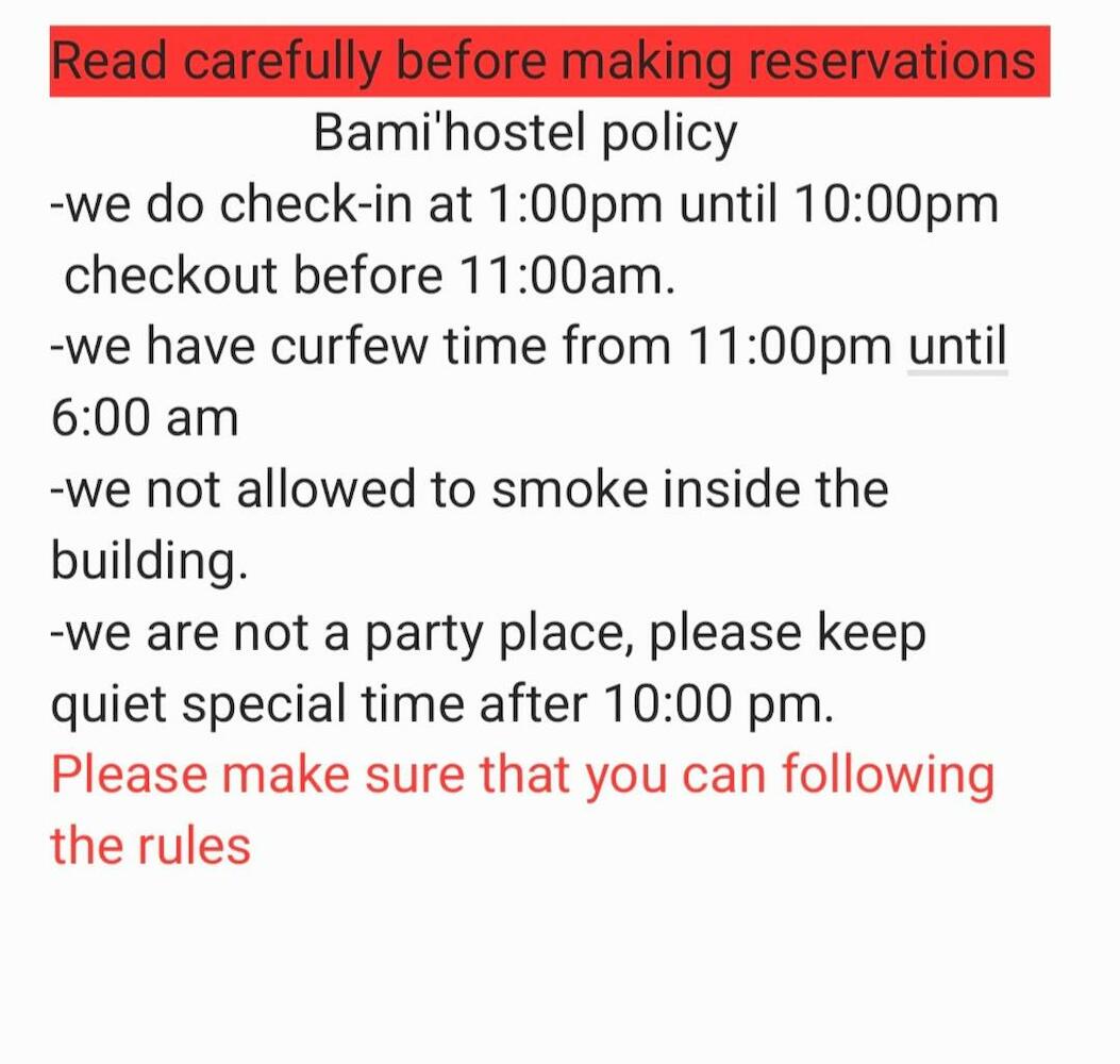Bami thakhek hostel