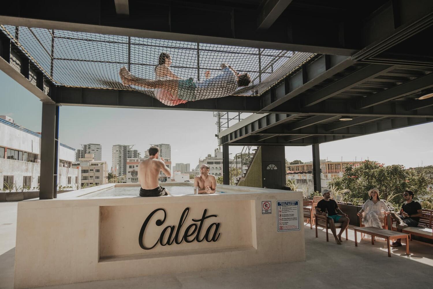 Caleta Hostel, Cancún
