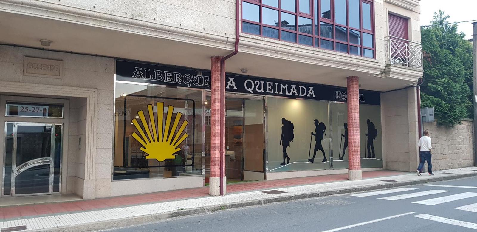 albergue a queimada, Caldas de Reis