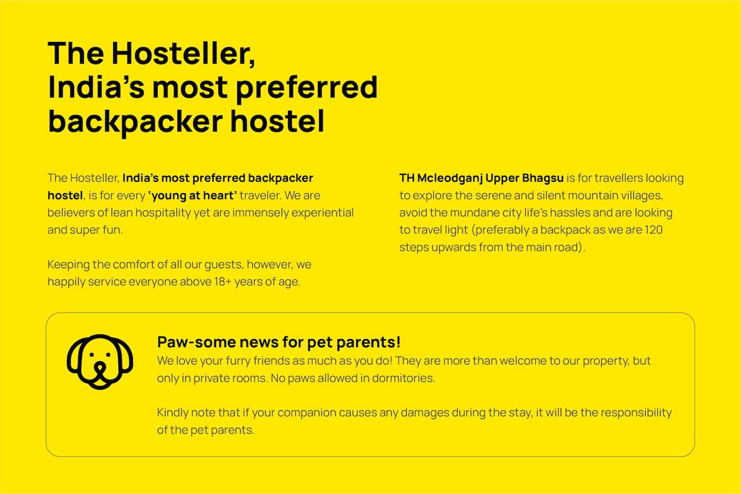 The Hosteller Mcleodganj, Upper Bhagsu, McLeod Ganj