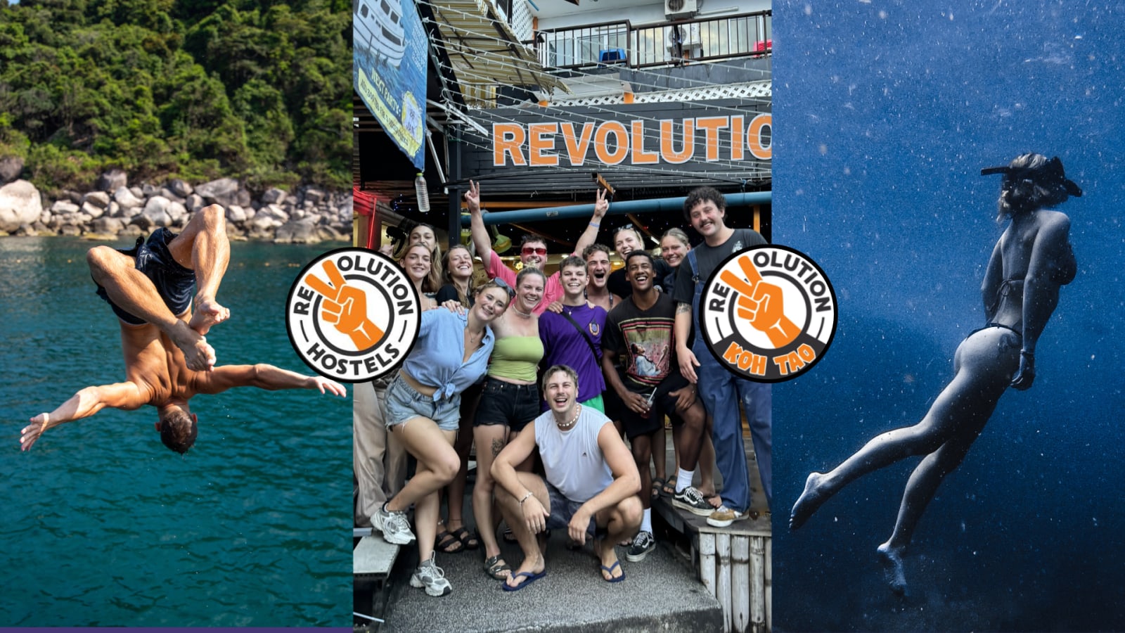 Revolution Koh Tao, Koh Tao