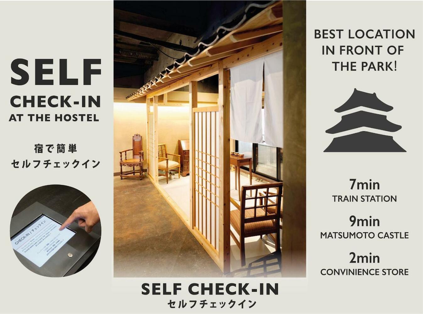 Matsumoto Castle Hostel, Matsumoto