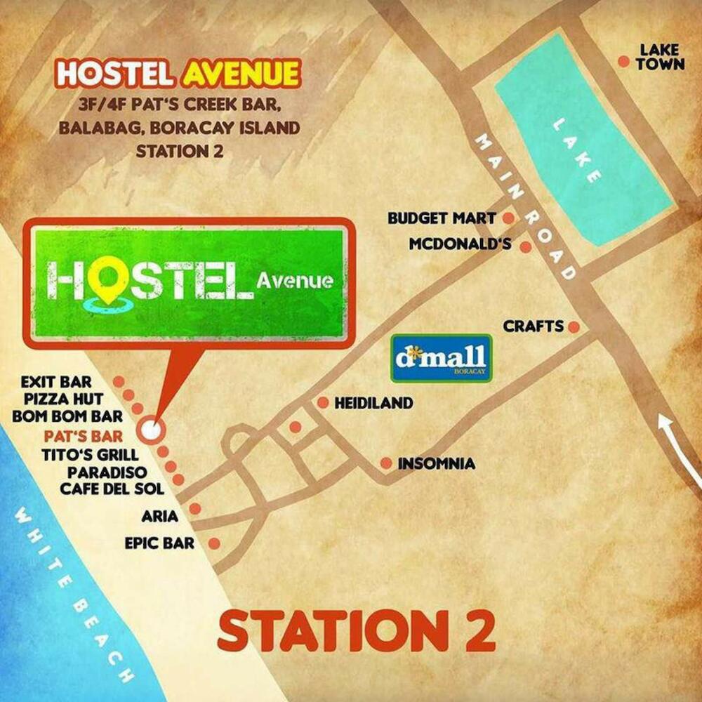Hostel Avenue, Boracay Island