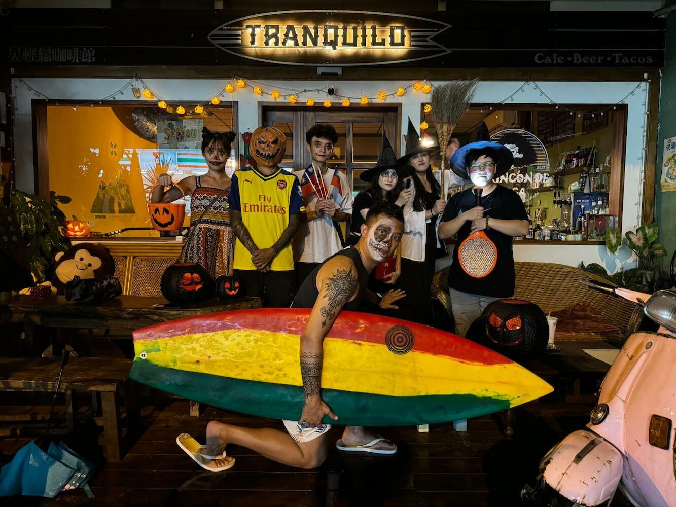Dulan Tranquilo Hostel都蘭晃輕鬆青年旅舍咖啡館