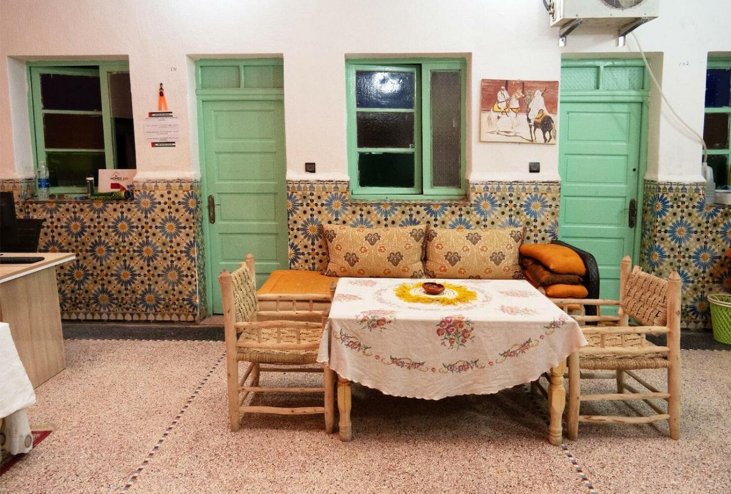 里院 Daoudiate courtyard, Marrakesh