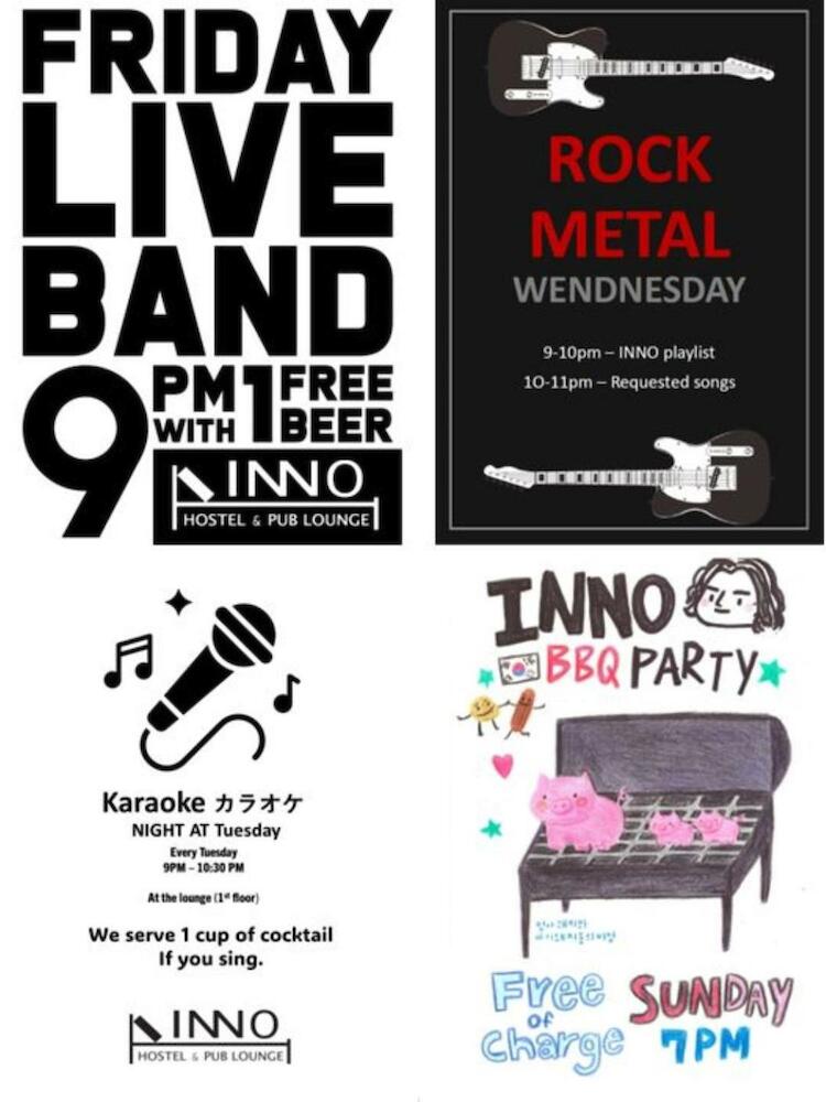 Inno Hostel & Pub Lounge Hongdae, Seoul