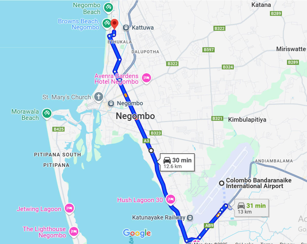 Sea Breeze Guest House, Negombo