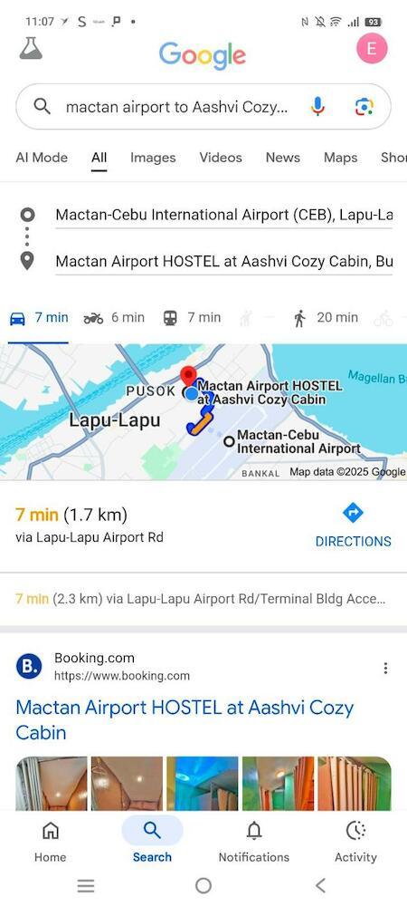Mactan Airport Hostel At Aashvi Cozy Cabin, Cebu City
