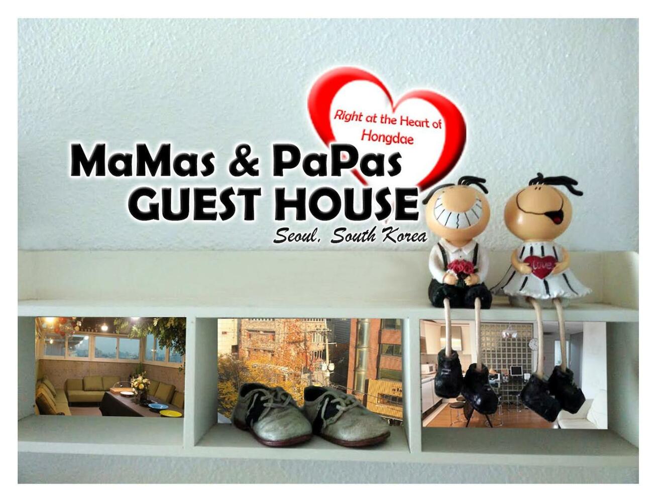 Mamas & Papas Hongdae Guesthouse, Seoul
