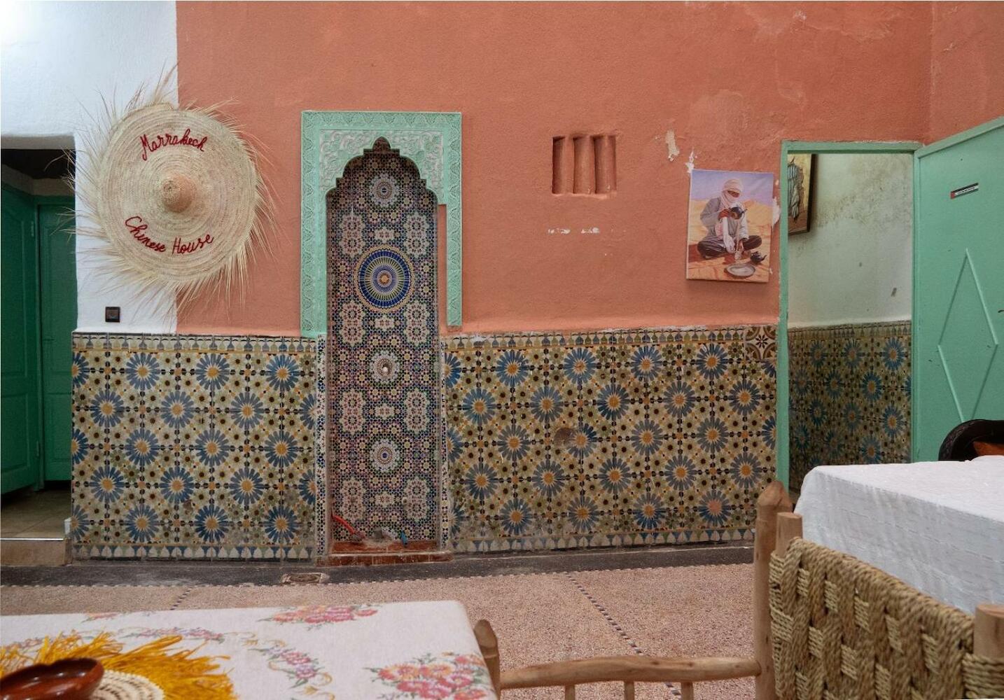 里院 Daoudiate courtyard, Marrakesh
