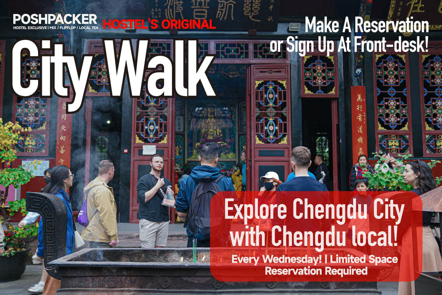 Chengdu Local Tea Hostel - Short Walk To Taikooli - Chill & Social Coffee Lounge, Chengdu