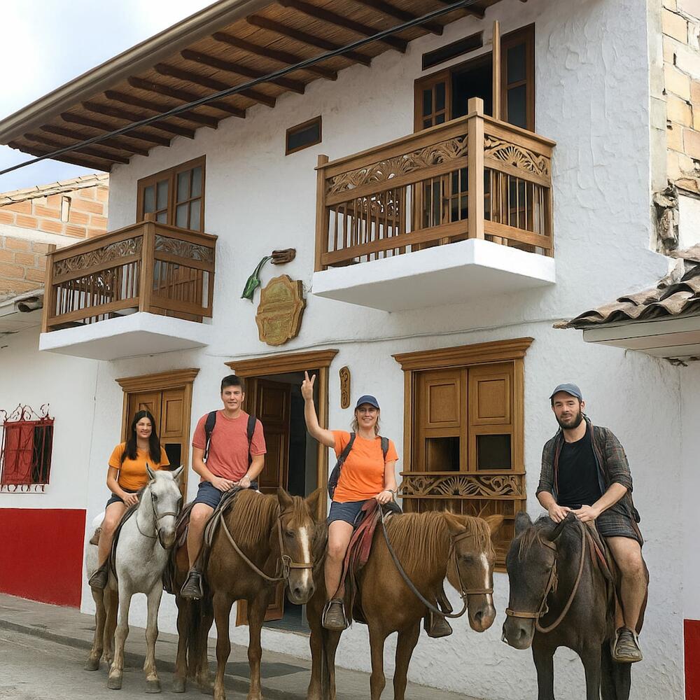 Sgt Pepper's Hostel, Jardin