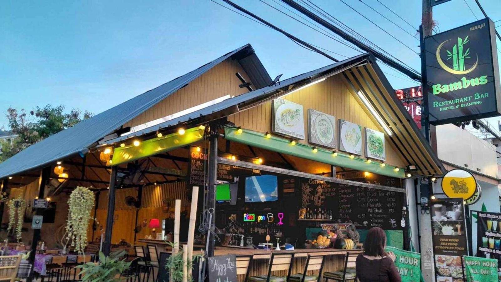 Bambus Restaurant, Bar, Hostel & Glamping