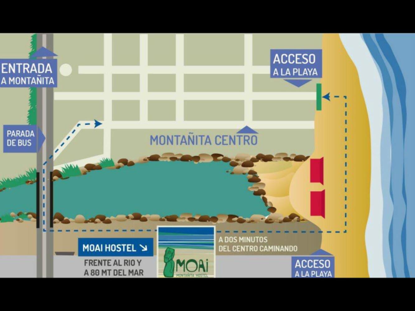Hostal Moai, Montañita