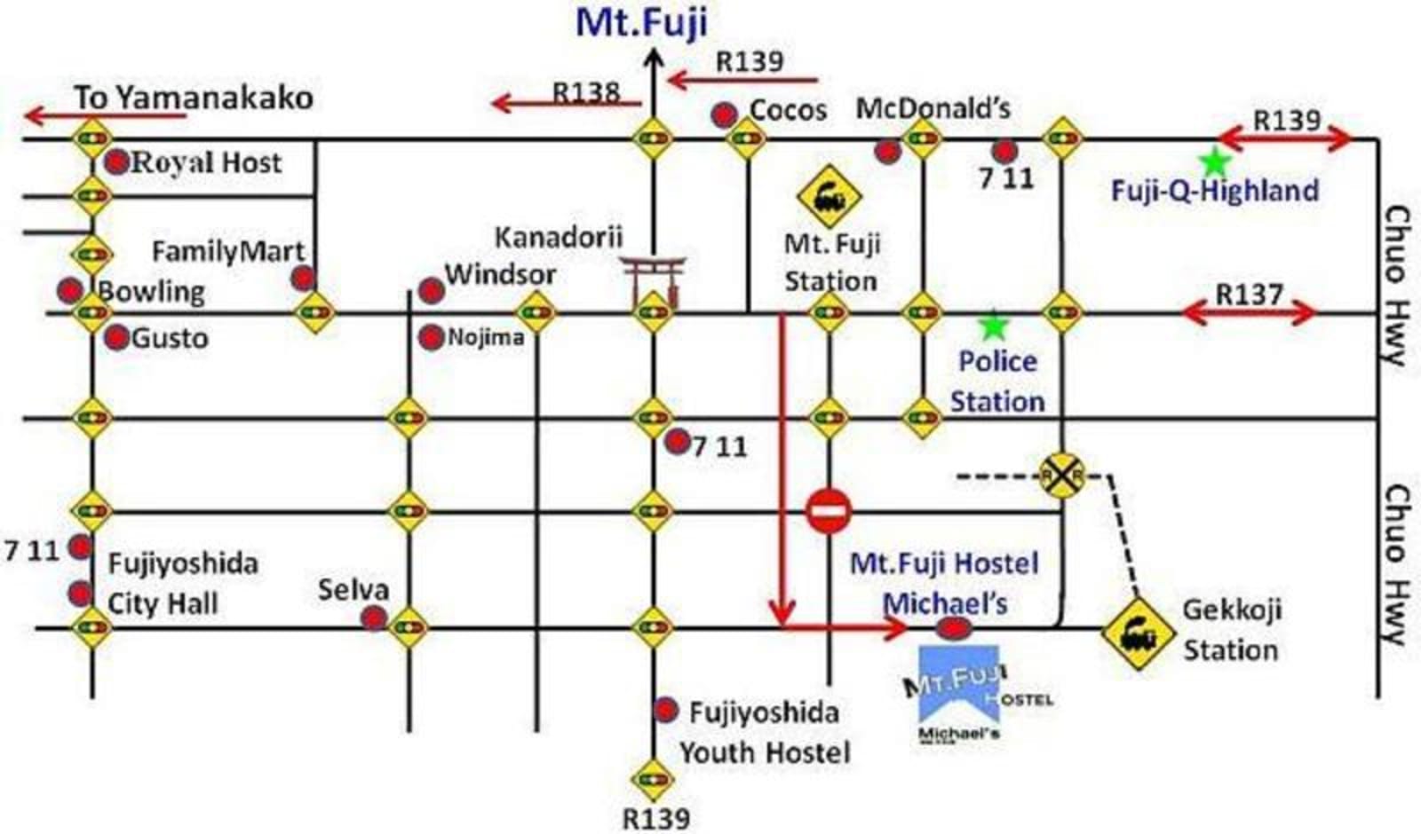 Mt. Fuji Hostel Michael's, Fujiyoshida