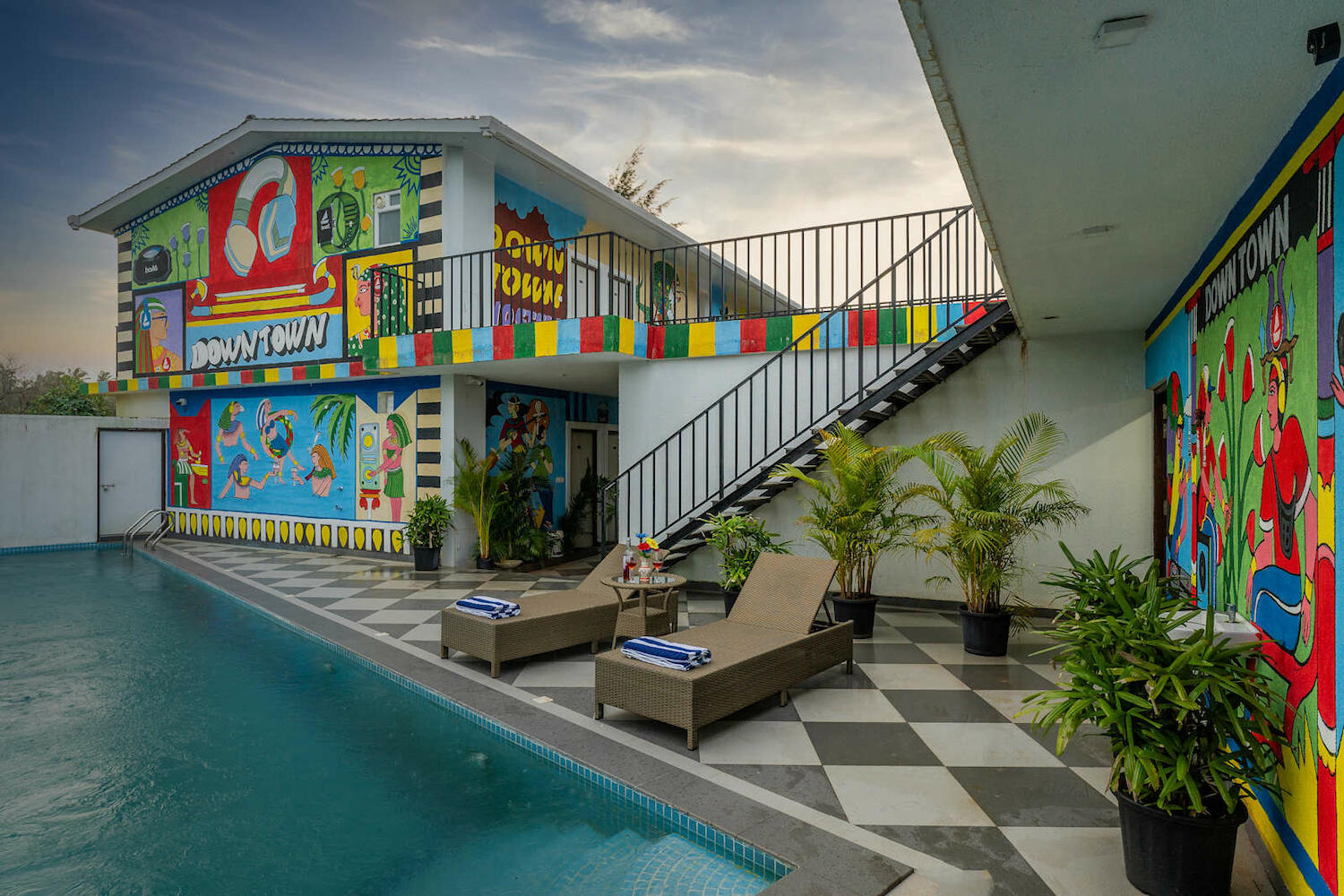 Downtown Hostel Armabol - The River Side Hostel, Goa