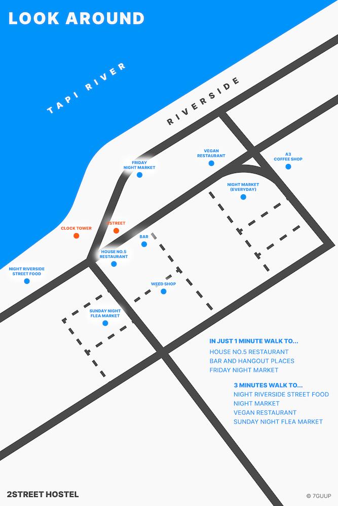 2street Hostel, Surat Thani