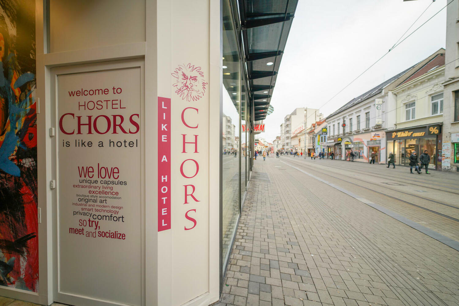 CHORS like a hotel | Capsule & NFT Boutique Hostel Bratislava | City Center, Bratislava
