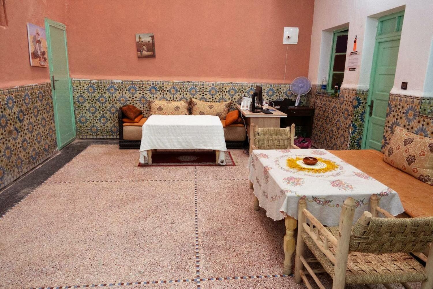 里院 Daoudiate courtyard, Marrakesh