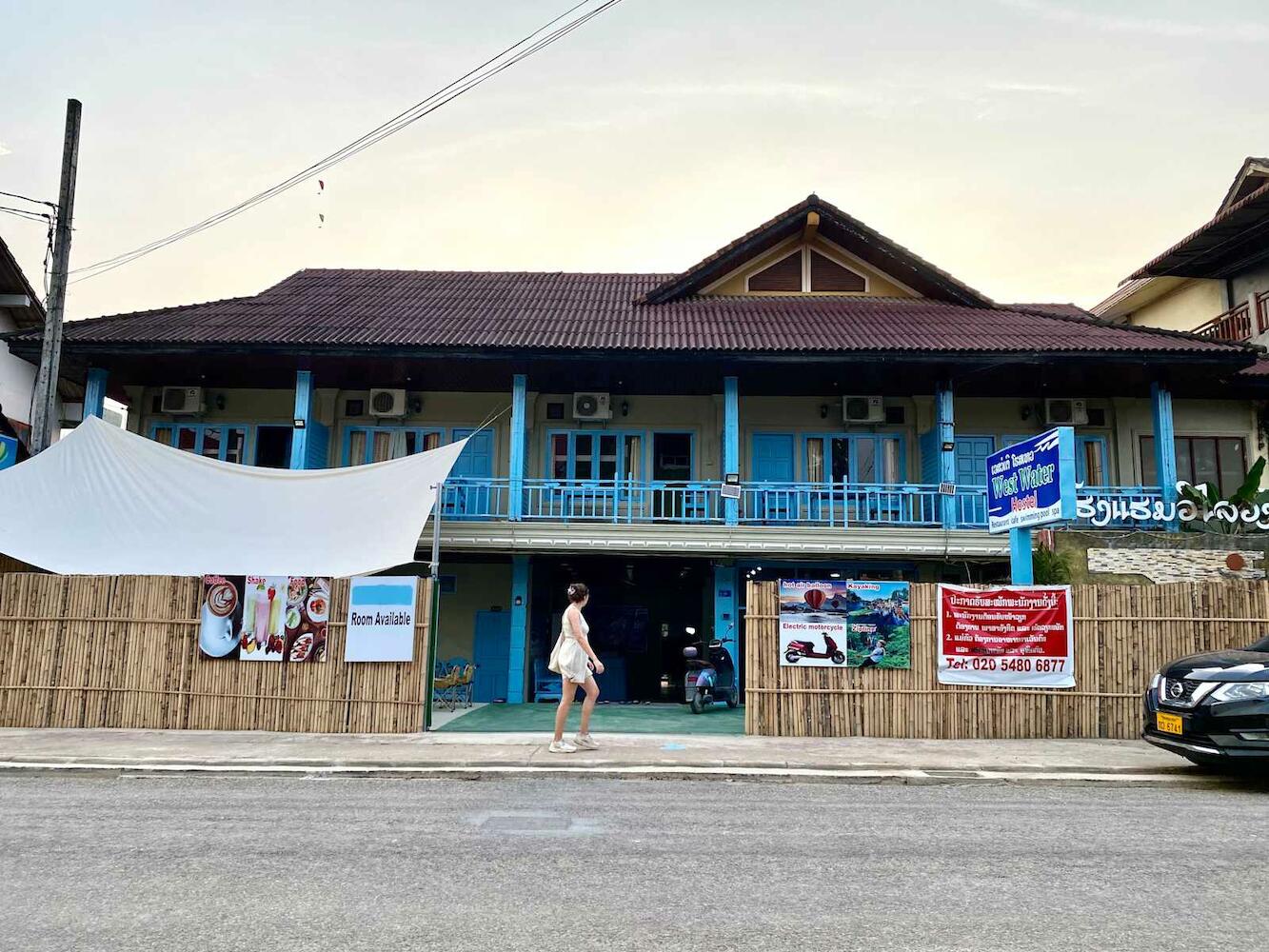 West Water Hostel, Vang Vieng