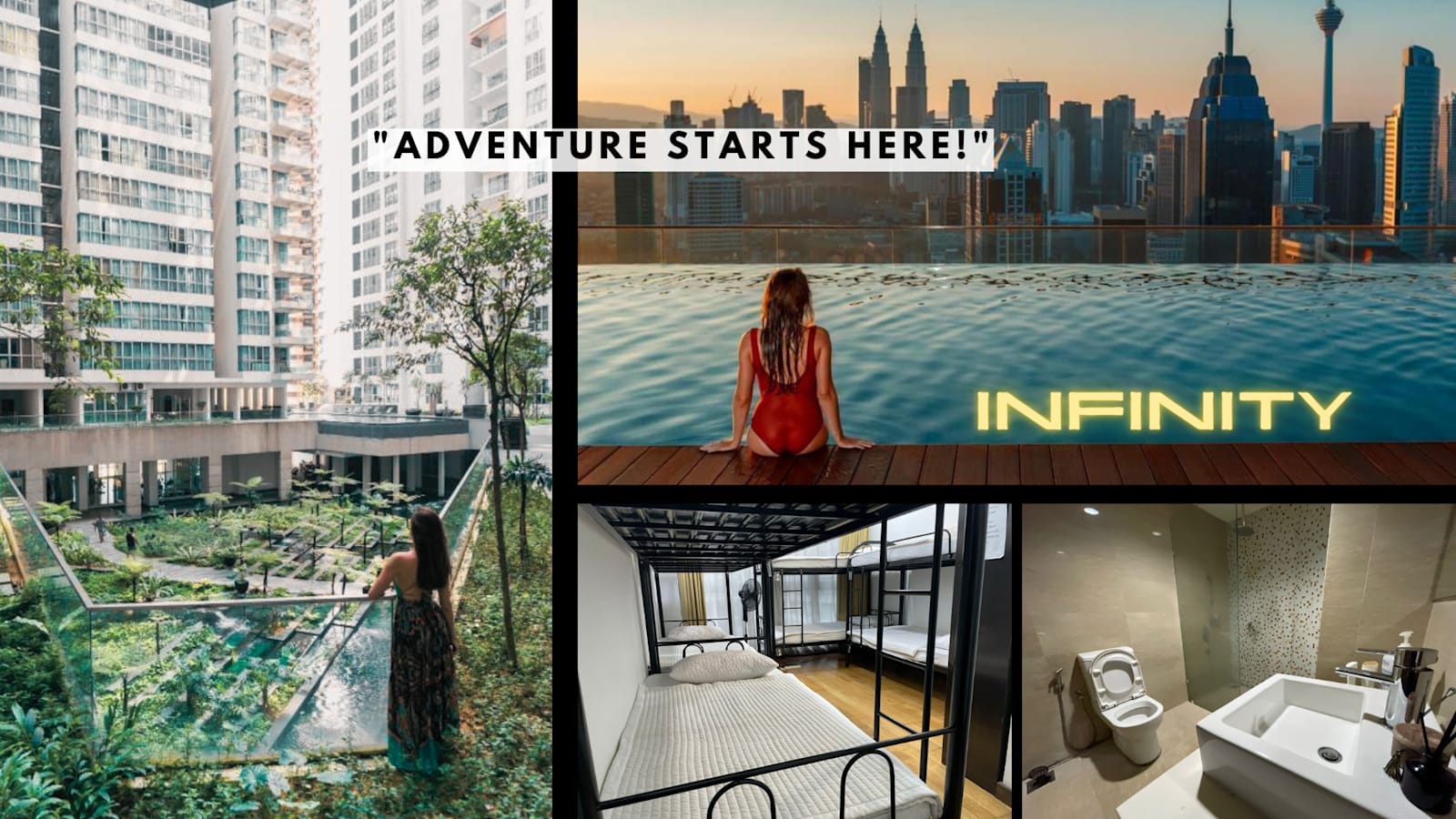 Infinity Pool Hostel @ Regalia Klcc, Kuala Lumpur