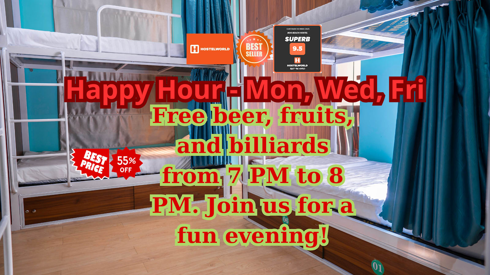 Boo Beach Hostel, Da Nang