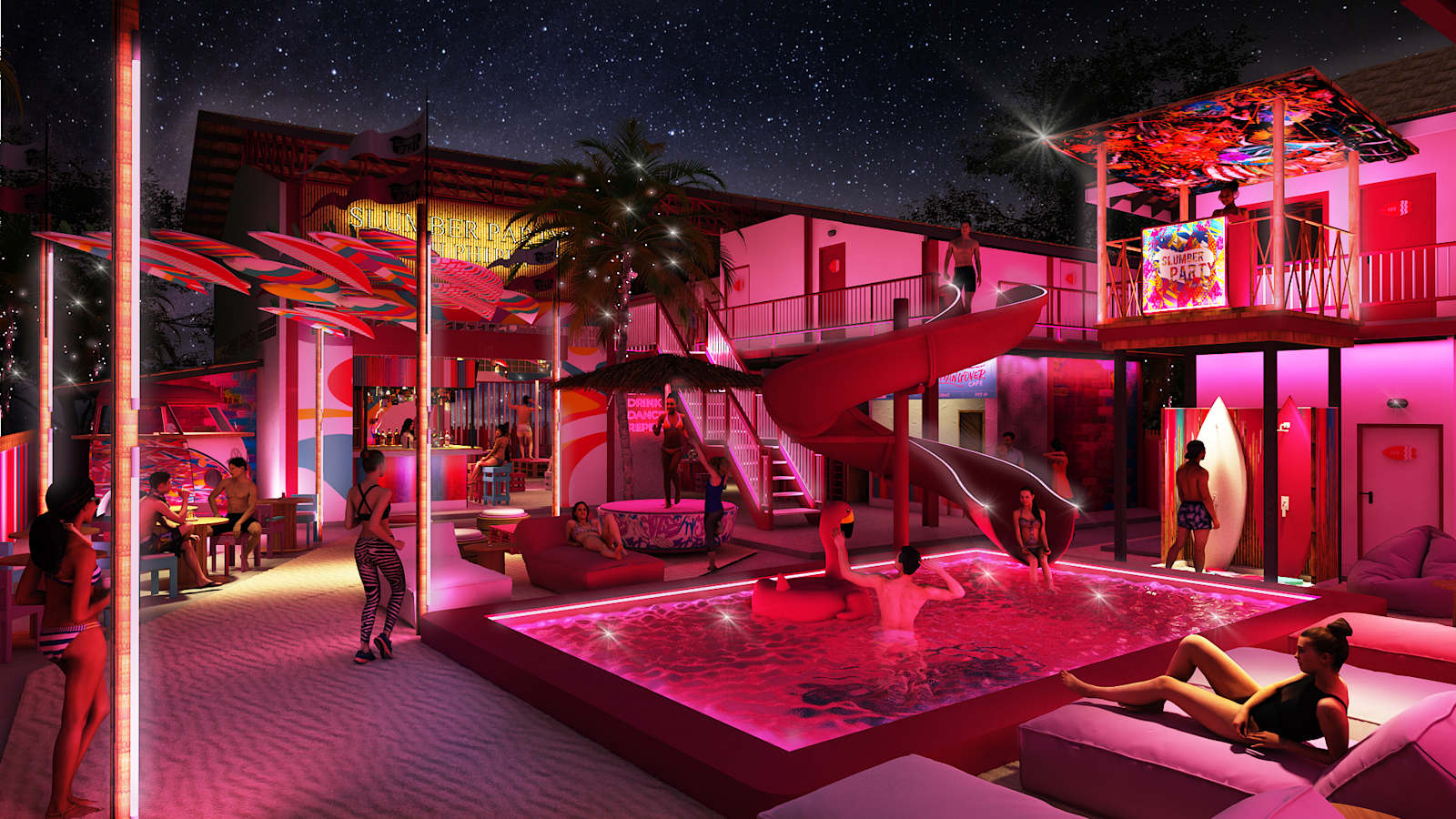 Slumber Party Phi Phi, Ko Phi Phi