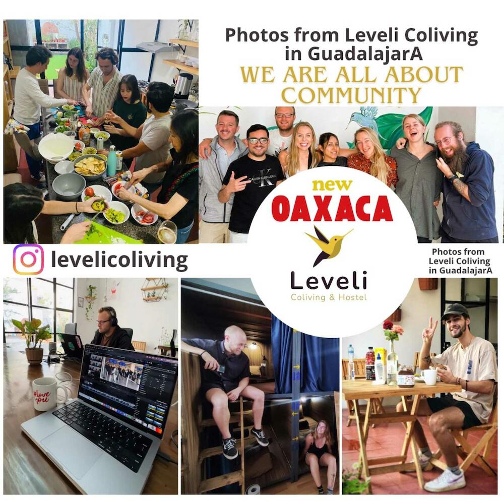 Leveli Coliving & Hostel, Oaxaca City