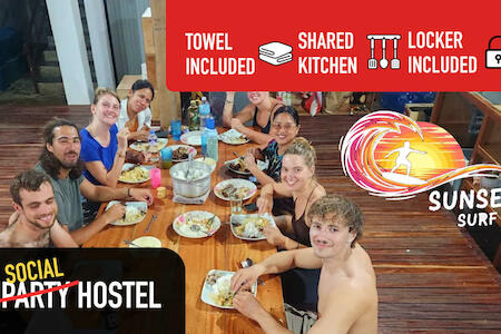 Sunset Surf Hostel, Siargao