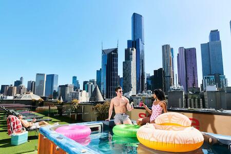 Best for Female Solo Traveler: Space Hotel, Melbourne
