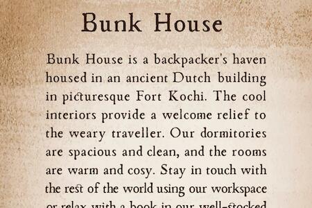 Bunk House Fort