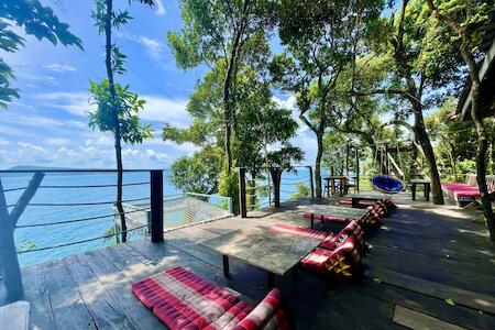 Best for Female Solo Traveler: The Cliff Hostel, Sihanoukville