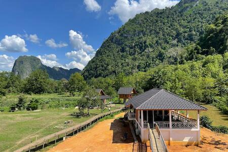Best Party Hostel: Eco Farm Stay & Hostel, Nong Khiaw